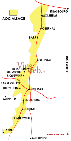 Le Vignoble Alsacien Et Les Vins D Alsace